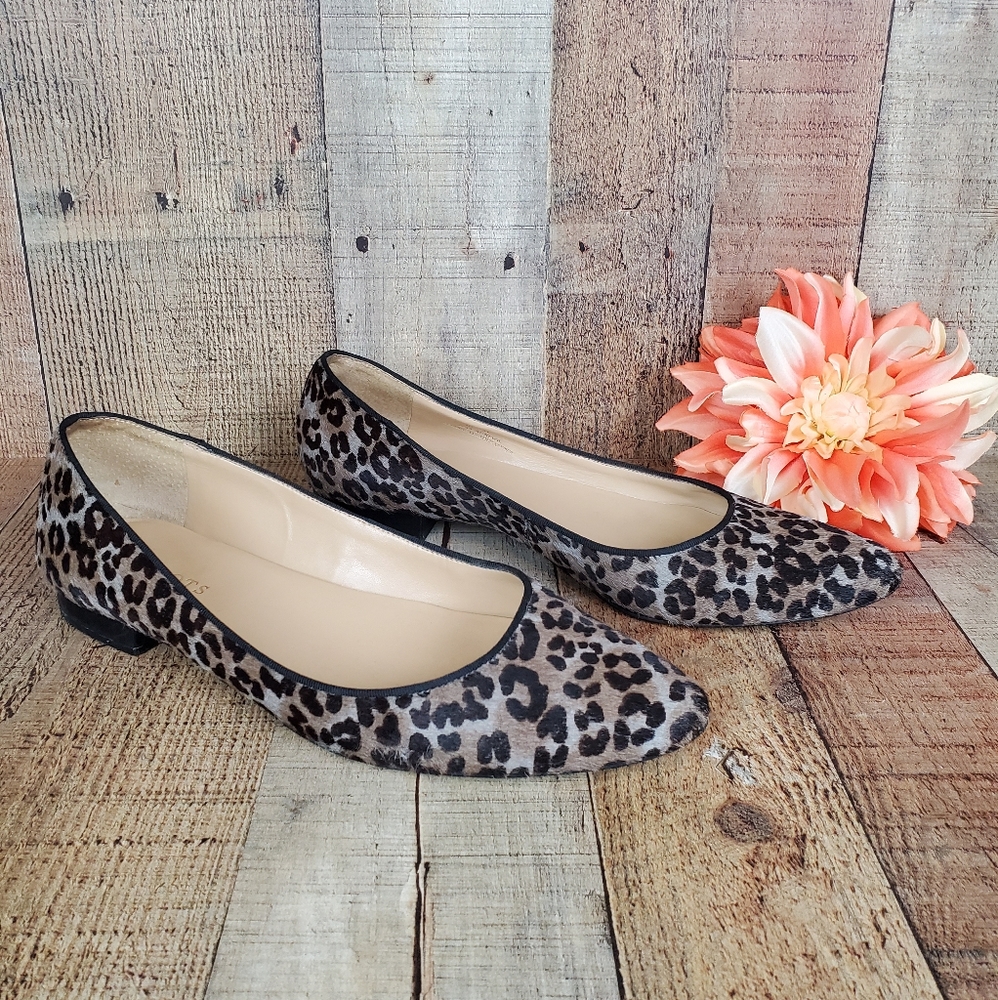 Talbots Leopard Flats, Sz 10.5
